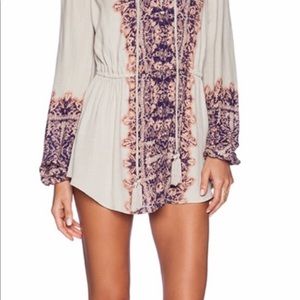 Free people long sleeve blouse